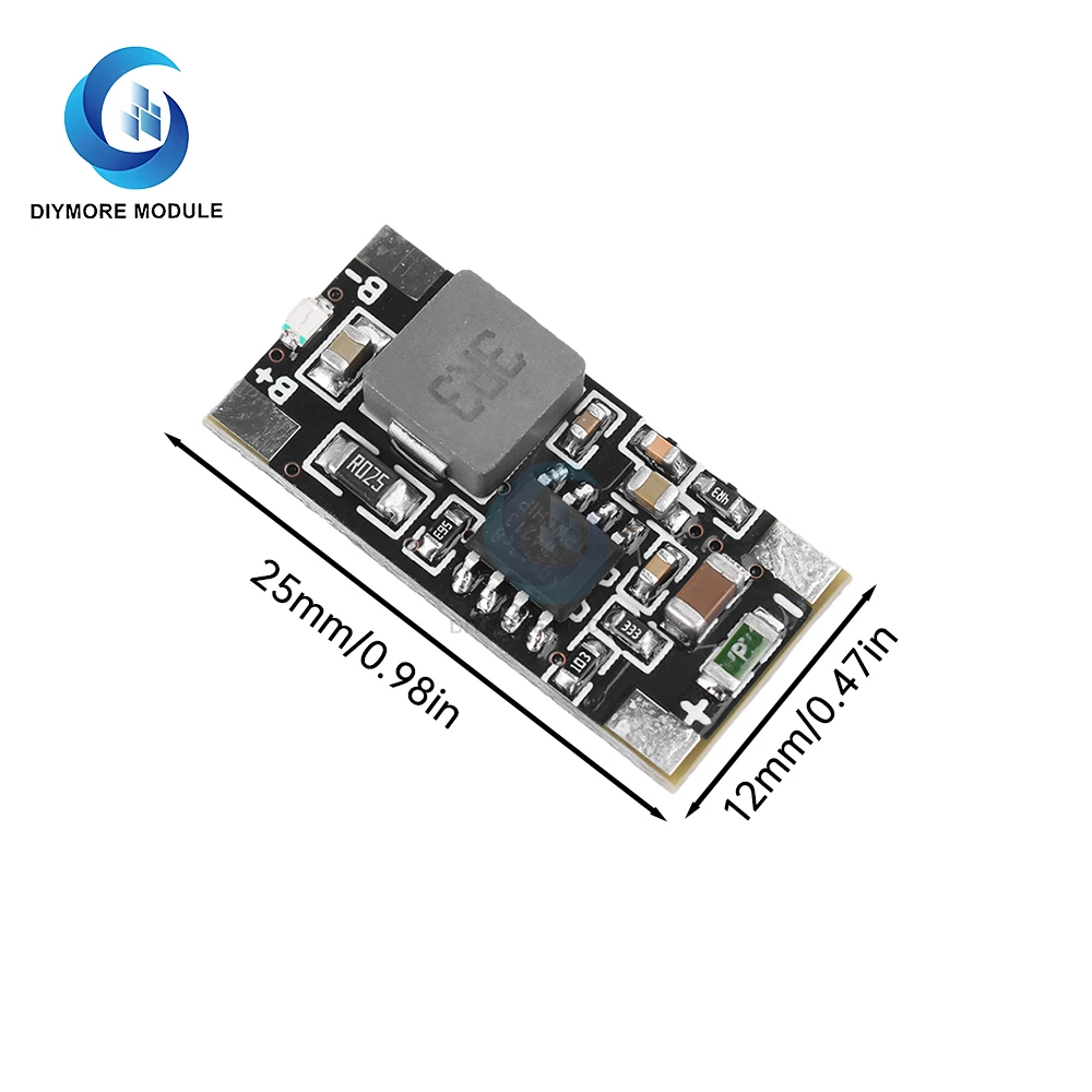 18650 21700 Lithium Battery Charging Module High Current for 9V12V15V Charging With Charging Indicator Light