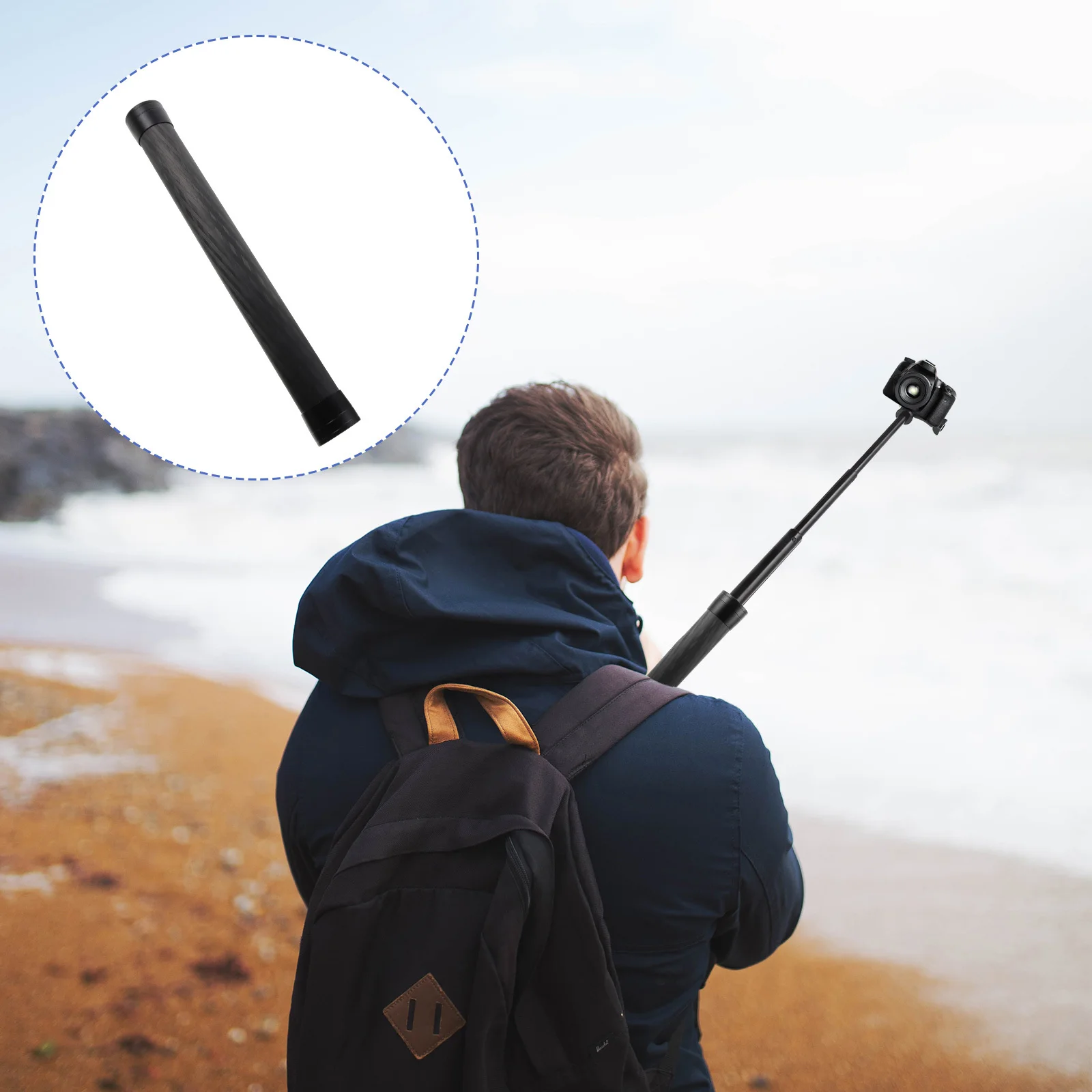 

Extendable For Camera Extention For Camera Extendable Rod Carbon Fiber Extention Rod -S/ 1/4\