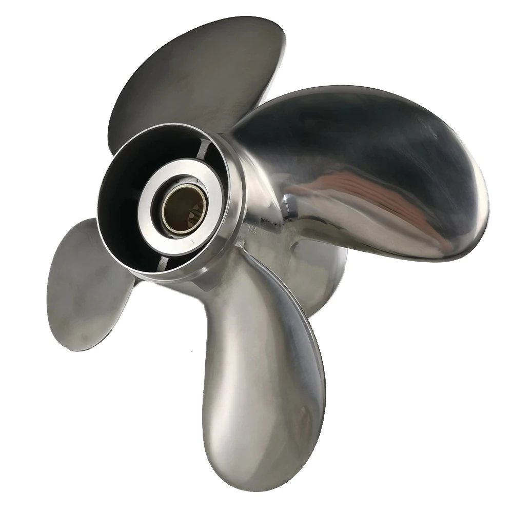 10 5/8 ''x 12'' 35-60 PS Edelstahl Marine Außenborder Propeller für h Außenbordmotor