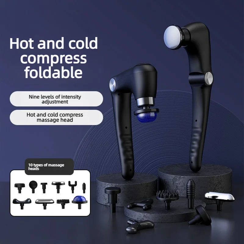 

Fascia Massage Gun Shoulder Massage Machine Electric Muscle Massager Gun High Frequency Back Waist Neck Body Massage with Handle