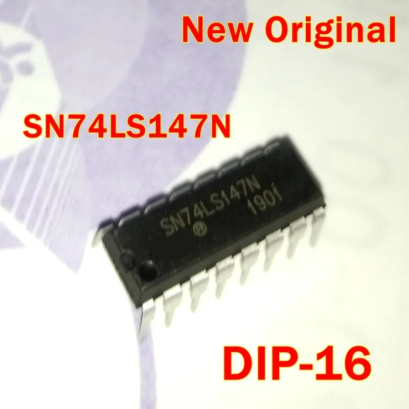 1Pcs to 100Pcs Sn74Ls147N Dip-16 New Original 10-Line-To-4-Line and 8-Line-To-3-Line Priority Encoders