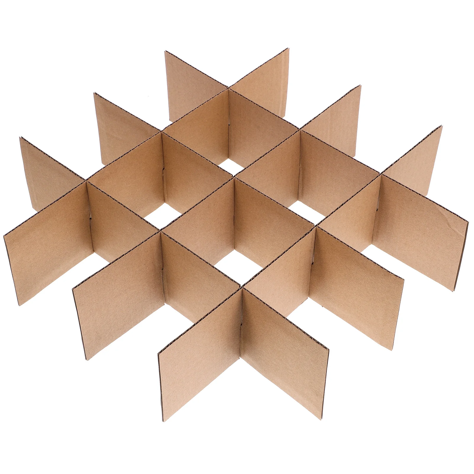 Carton Partitions Cardboard Dividers for Shipping Fruit Plate Thickened Paperboard Boxes Packing