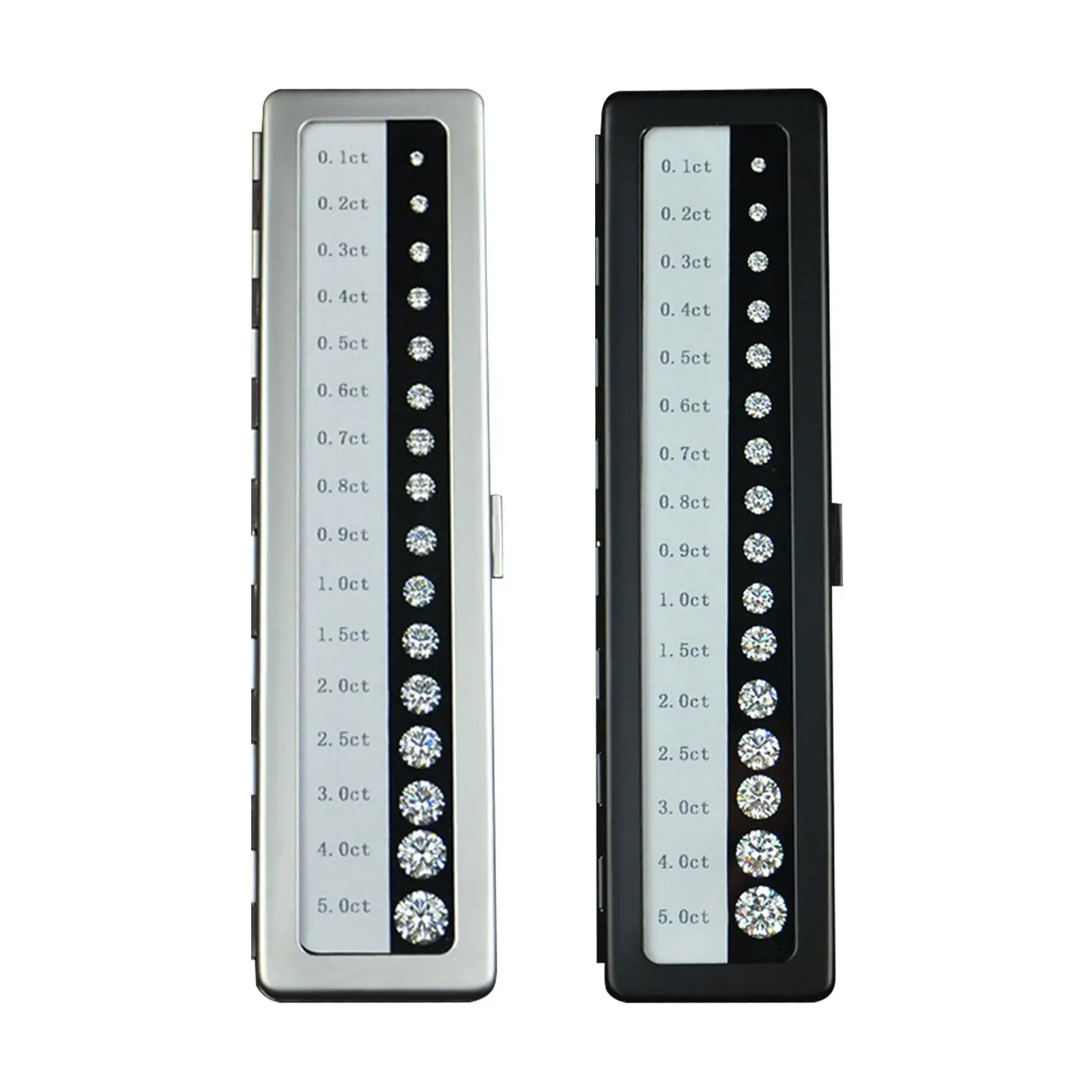 Diamond Color Scale Master Professional Zirconia Size Reference Measuring High Accuracy Jewelry Equipment Diamond Weight Durable