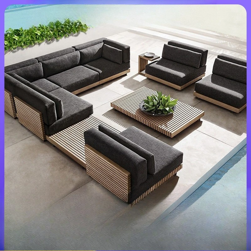 

Compact Versatile Customizable outdoor sofa