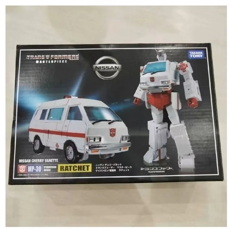 Spot scatola originale Transformer G1 MP-30 Ratchet KO action figure decorazione in studio Figura Ornamenti robot giocattoli classici regalo per bambini