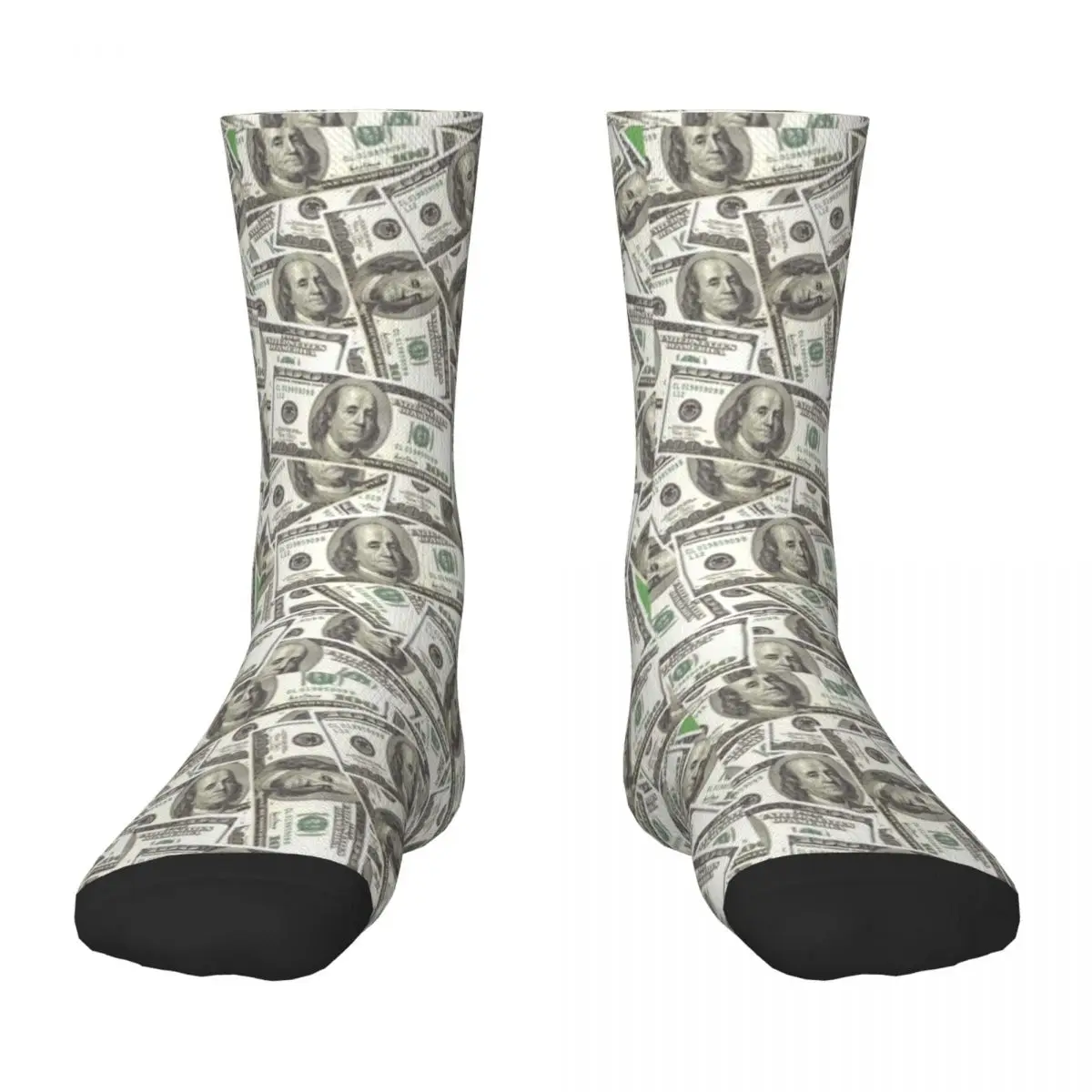 MONEY $100 Bills Socks funny gifts essential colored New year's Socks For Men Women's