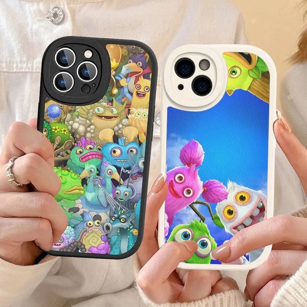

Game My Singing Monsters Phone Case For IPhone 16 15 14 13 12 11 Pro Max Plus Leather Soft Cover