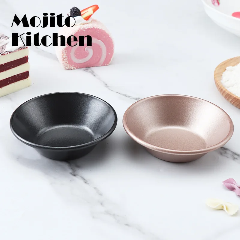 

10Pcs Egg Tart Molds Tiny Pie Tartlets Dessert Pans Tin Puto Cup Bakeware Muffin Cupcake Cake Cookie Baking Tool