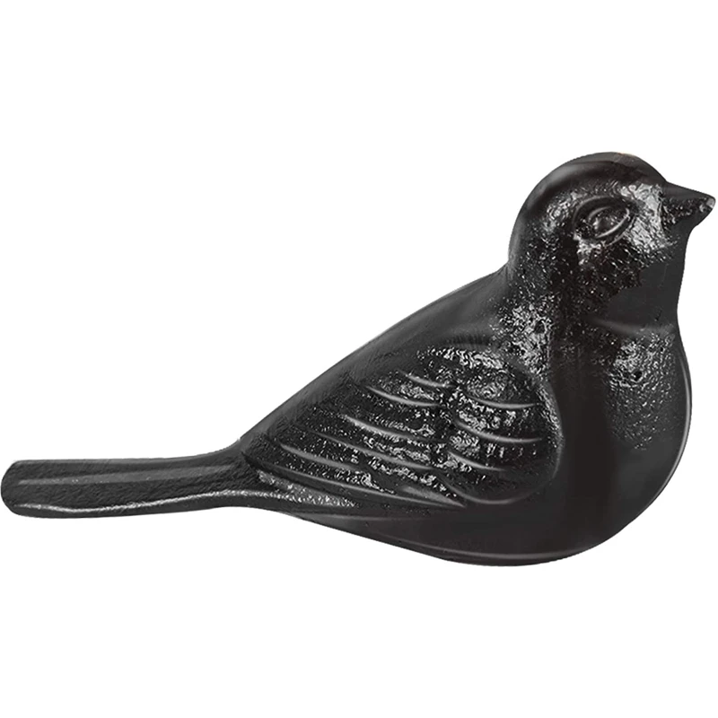 

Cast Iron Bird Shaped Door Stop Anti-collision Retro Decor Door Stopper Safety Guard With Felt Bottom Cushion Dropship