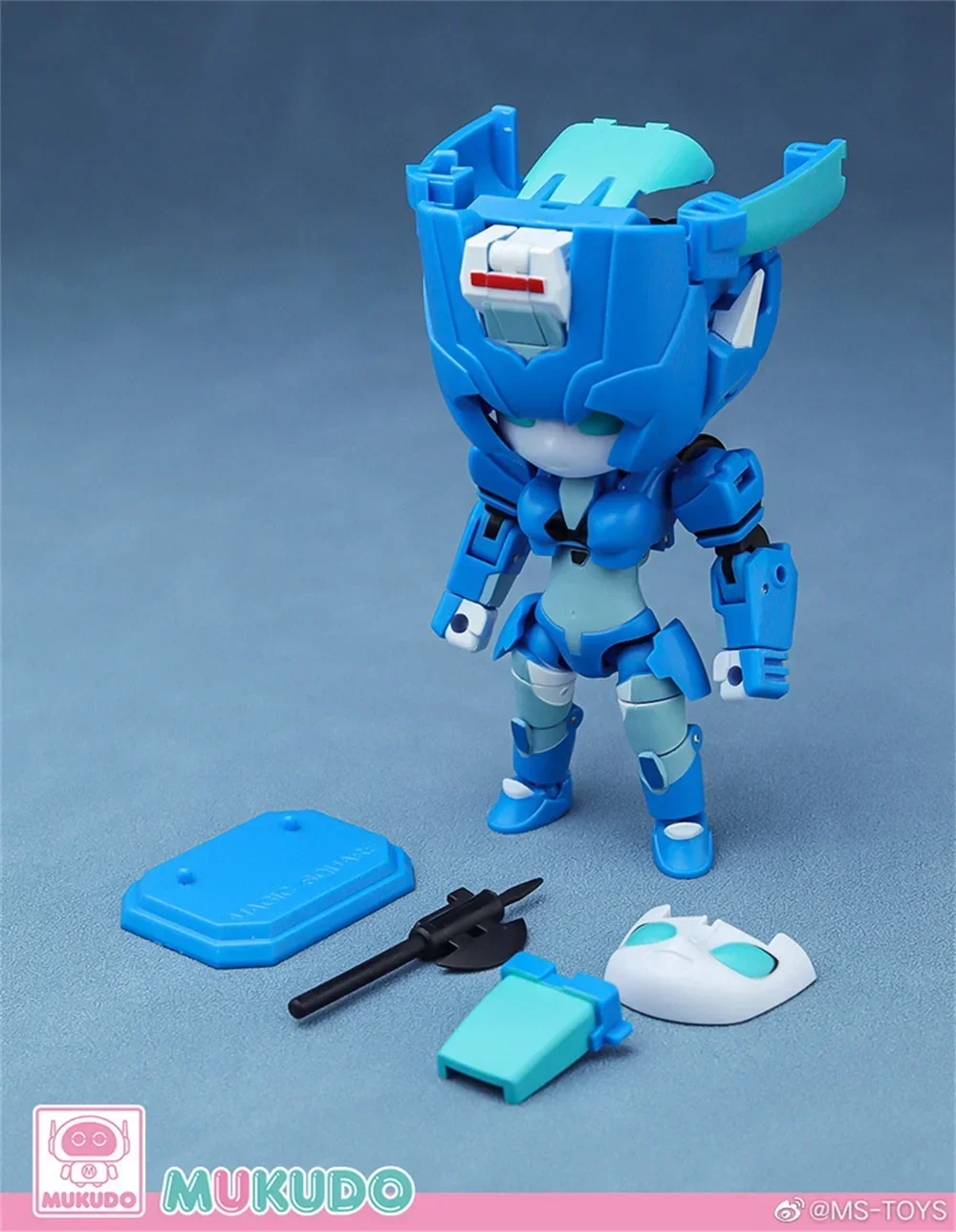 

Transformation Magic Square MS-TOY MS-G03 MSG03 BLUEBERRY GIRL Mini Action Figure