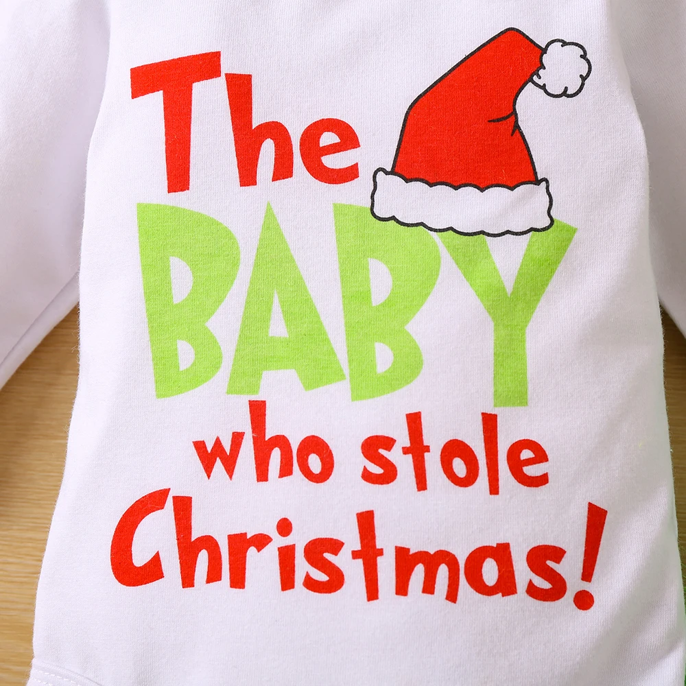 Baby Christmas Bodysuit Set Fine Workmanship and Cute Gift for Christmas Birthday New Year