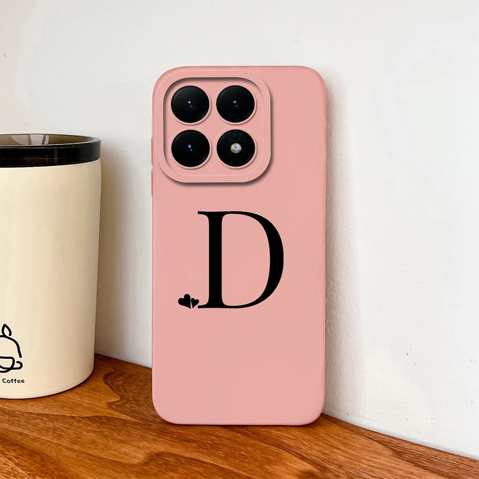 حافظة لهاتف Xiaomi 15T Pro / Xiaomi 17 Pro Max حافظة بسيطة على شكل قلب من السيليكون السائل الناعم لهاتف Xiaomi 15 T Pro الغطاء الخلفي #6