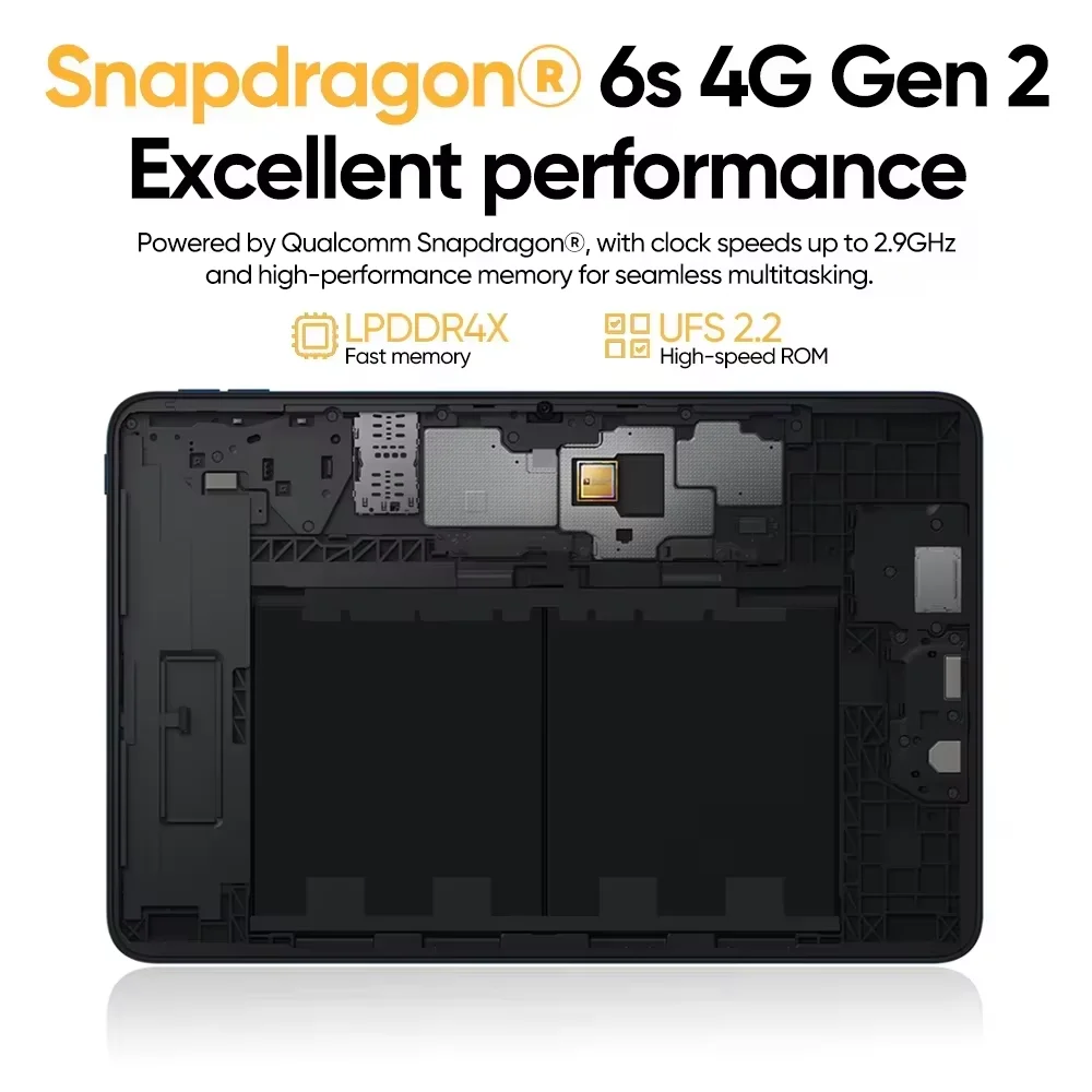 Versión Global POCO Pad C1 64GB 128GB Snapdragon 6s 4G Gen 2 Pantalla de 9.7″ 2K 120Hz Batería de 7600mAh Carga Rápida de 18W Wi-Fi Tableta POCO 7