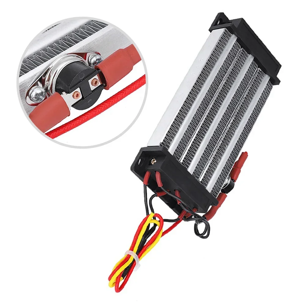 1000W 220V Insulated PTC Air Heater Constant Temperature Energy Saving Electric Heating Element with Mounting Holes For Dryers