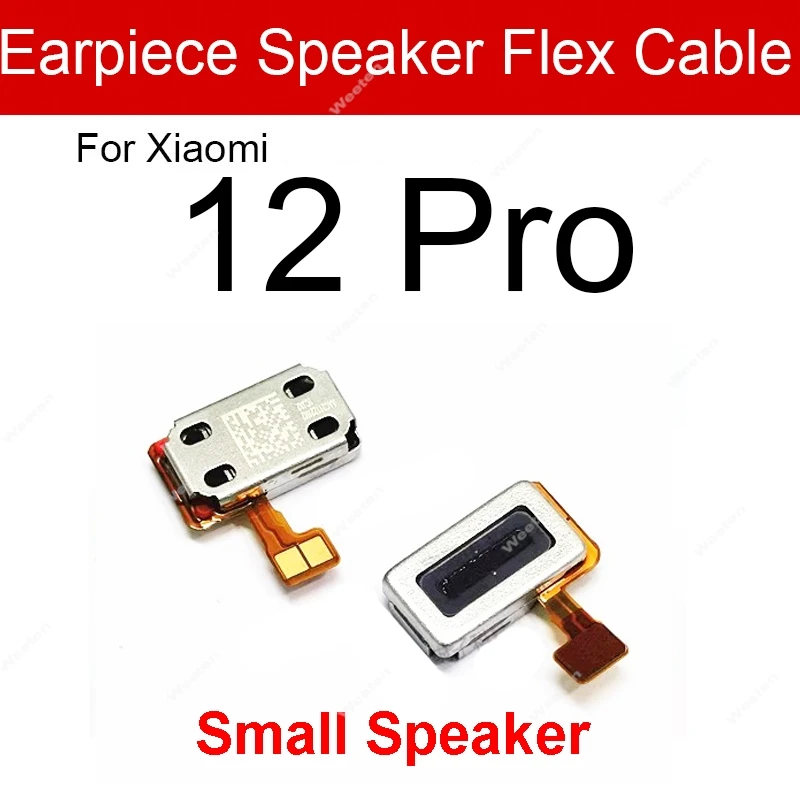 For Xiaomi Mi 12 12S 12T 13 Pro Lite Civi 2 3 Earpiece Speaker Flex Top Ear Speaker Built-in Sound Earpiece Speaker Flex Cable