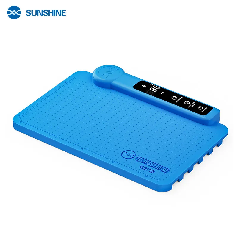 SUNSHINE LS3 SE LCD Screen Separator,Large Heating Area with Even Heat Distribution for Phone Screen Separation Removal Mat Tool