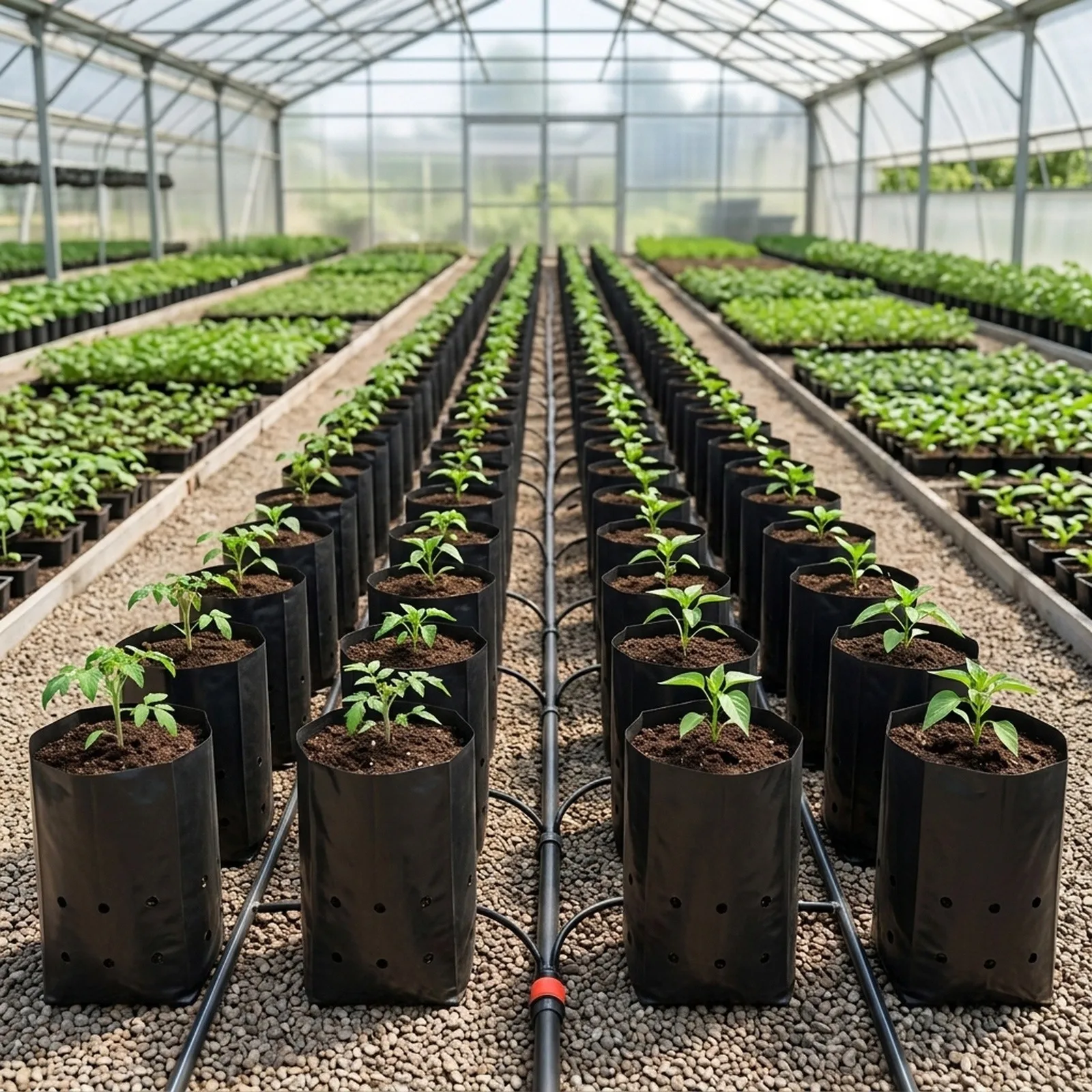 Plant Care Bags Plant Growth Bag Nursery Bag Black Pots Thicken Flower Planting Plant Care Bags Plant Growth Bag