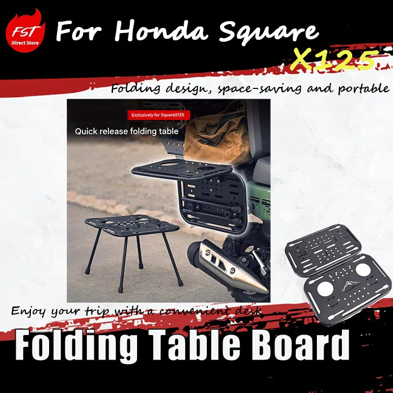 

Портативный и компактный аксессуар для хранения, предназначенный для многофункциональной складной столешницы мотоцикла SquareX125.