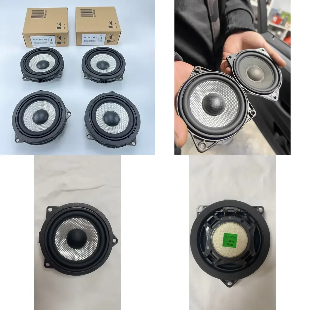 

1PCS 4.5 Inch Car Side Door Mid Speaker Car Midrange Speaker Ambient Light for F20 F30 G30 F10 F25 E70 E90