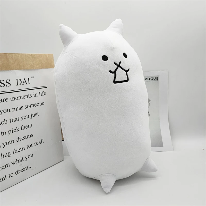 Boneca de pelúcia para gatos de batalha infantil Nyanko Great War Stuffed Toy pelúcia gatinho macio, figuras dos desenhos animados para fãs,