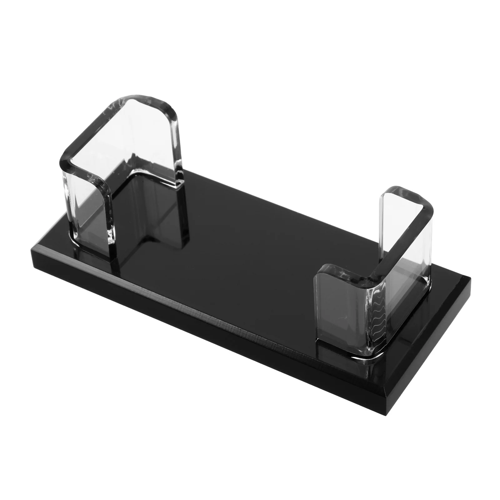 Business Display Stand Acrylic Desk Holder Rack Multiple Slots Postcard Holder Case Business Card Stand Office Desk Card Display