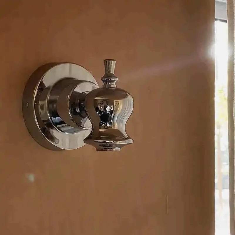 مصباح جداري بجانب السرير لغرفة النوم على طراز العصور الوسطى، مصباح جداري للمدخل القديم #5