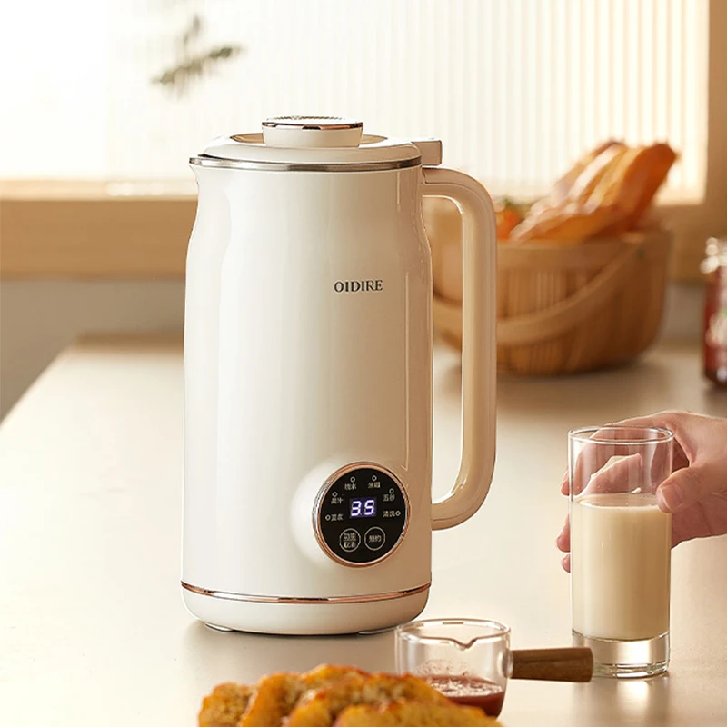 

Electric Soy Milk Machine 6-leaf Blade Breakfast Machine 600ml Juicer Blender Mixer Soybean Milk Maker Wall Breaking Machine