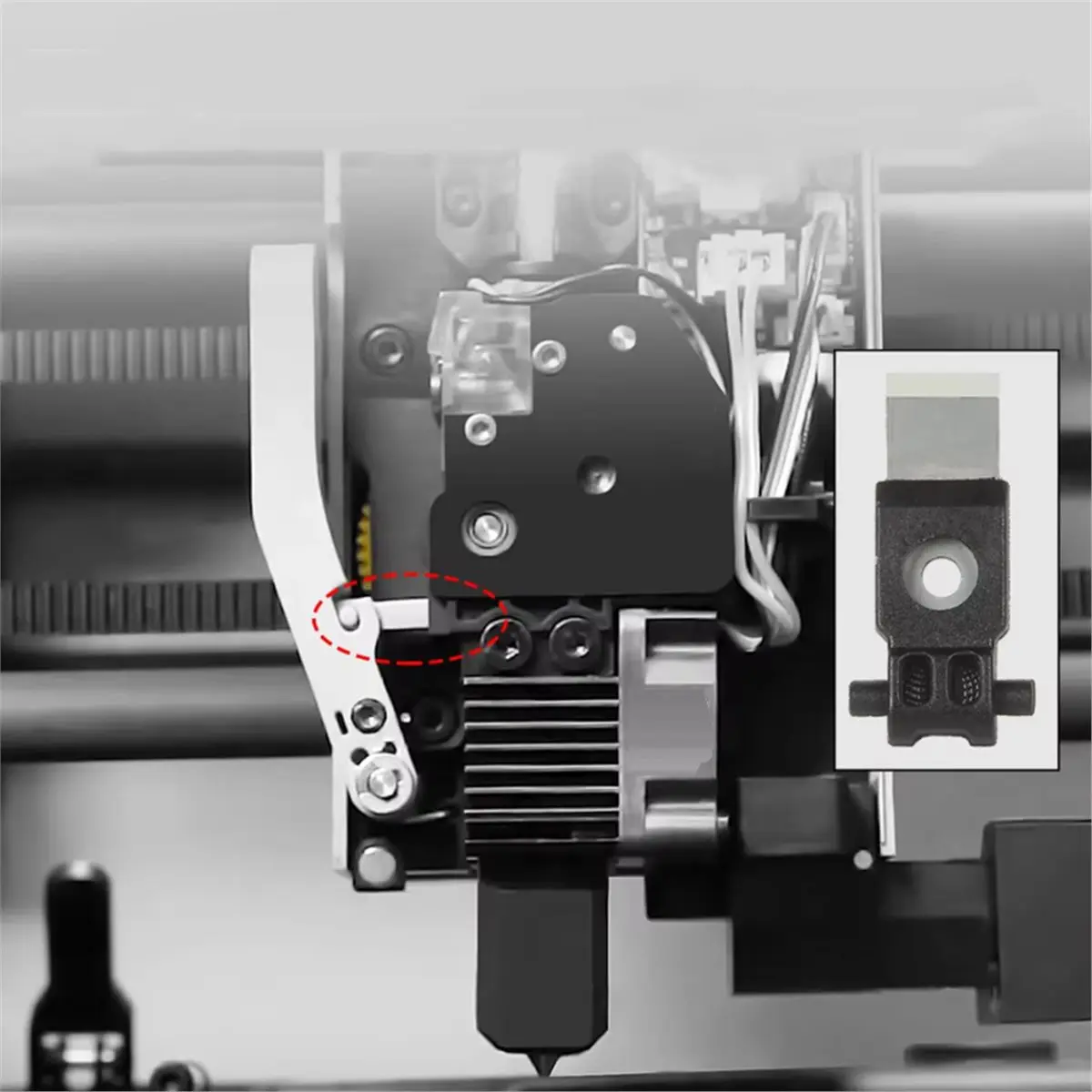 A003 Filament Cutter for X1, X1C, P1S, P1P, A1, A1 Mini Filament Cutter Spare Parts for 3D Printer 6Pcs