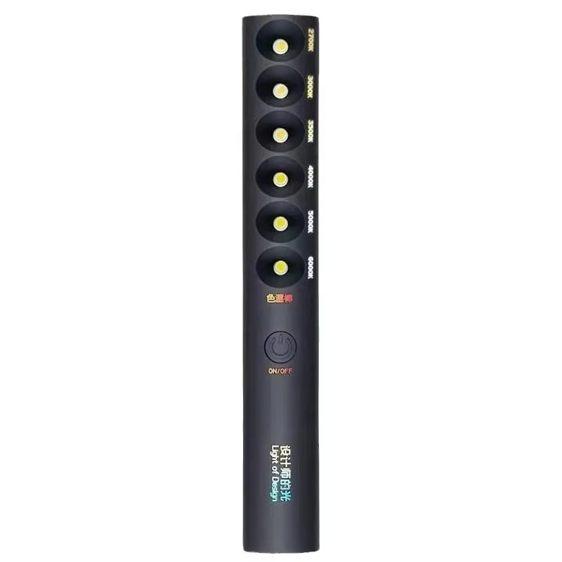

Portable Color Temperature Comparator Color Temperature Pen Spotlight LED Color Temperature Bar