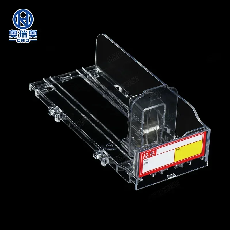 Cigarette Display Holder Transparent Plastic Supermarket Automatic Smoke Pusher Storage Shelf Tobacco Stores Pushing Holder Rack