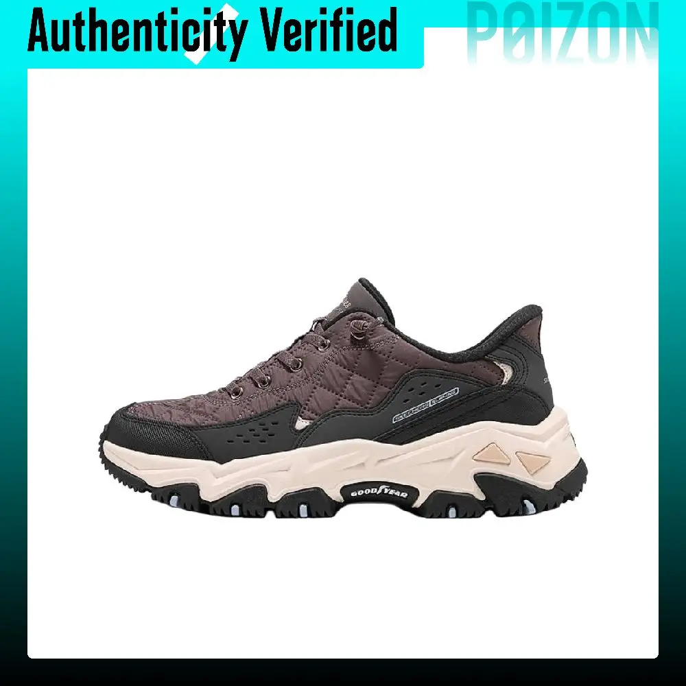 Skechers OUTDOOR Mountaineering Hiking Shoes Women's Plum Red Black 180114-DKMV