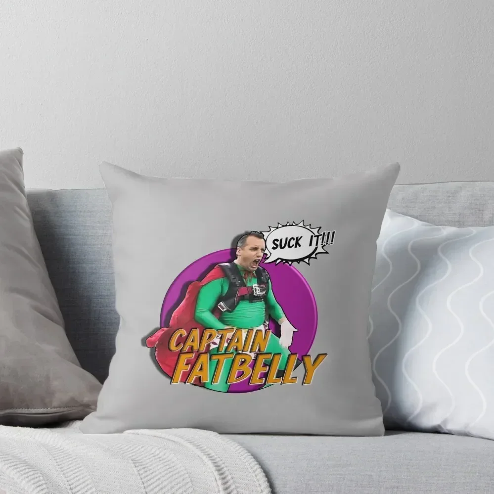 Impractical Jokers Captain Fatbelly Joe Gatto Throw Pillow Pillow Case Sofa Covers For Living Room pillow