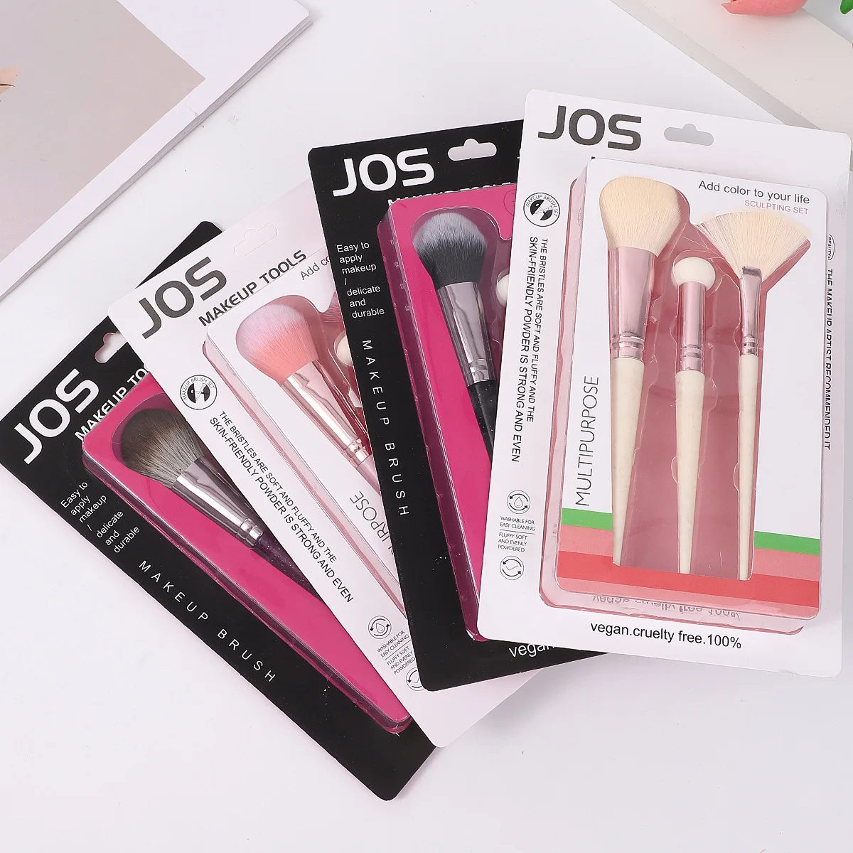 

Европейские и американские новые 3-х наборы кистей для макияжа, косметические инструменты