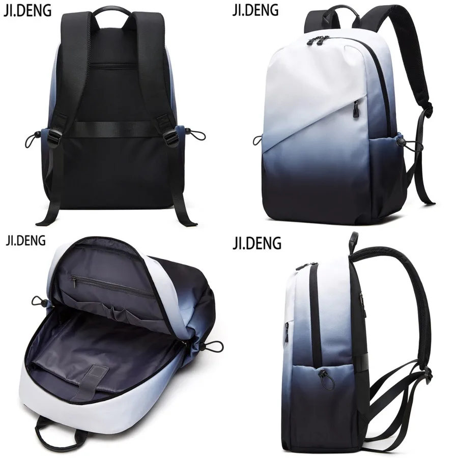 

【New style】Gradient color backpack men's 2026 new style fashion brand fashionable computer backpack junior high school student