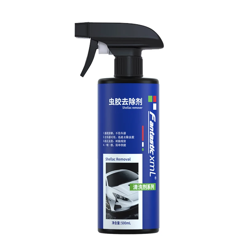 High Efficient Quick Clean Insect Spot Cleaner 500 ml Sprayer Concentrate Insect Shellac Remover For Bug Off And Tar Cleaner