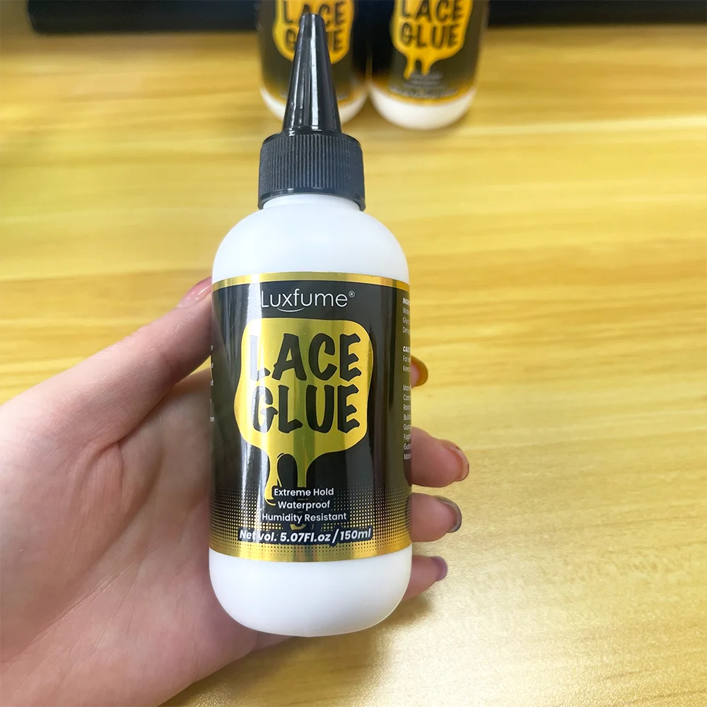 

150 мл клей для переднего кружевного парика, водостойкий клей для ультрафиксации волос, клей для сильной фиксации, клей для кружевного парика, клей для волос 150 мл