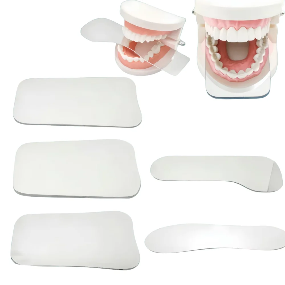 

Dental Orthodontic Intraoral Mirror High Hardness Double Sided Reflective Glass Mirror for Oral Examination Photography