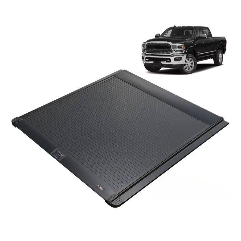 

Hot Sale Retractable Tonneau Cover for Ram 2500 6.4" Waterproof Roller Lids Locking Day Bed Cover Built-in