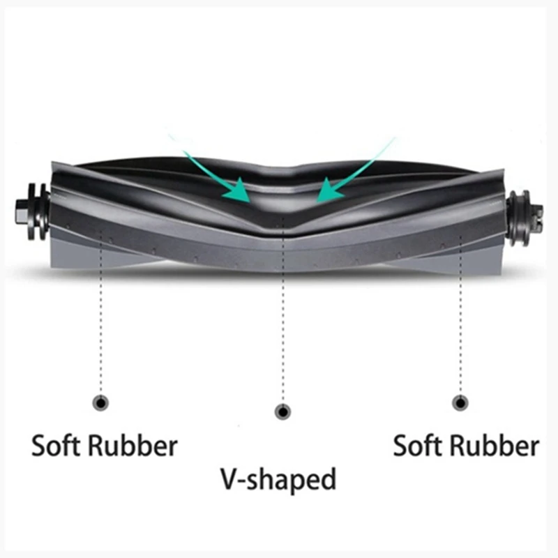 Piezas de repuesto para Robot aspirador Dreame D10 Plus Gen 2 RLD32GD, accesorios, filtro de Cepillo Lateral principal, fregona, bolsa de polvo