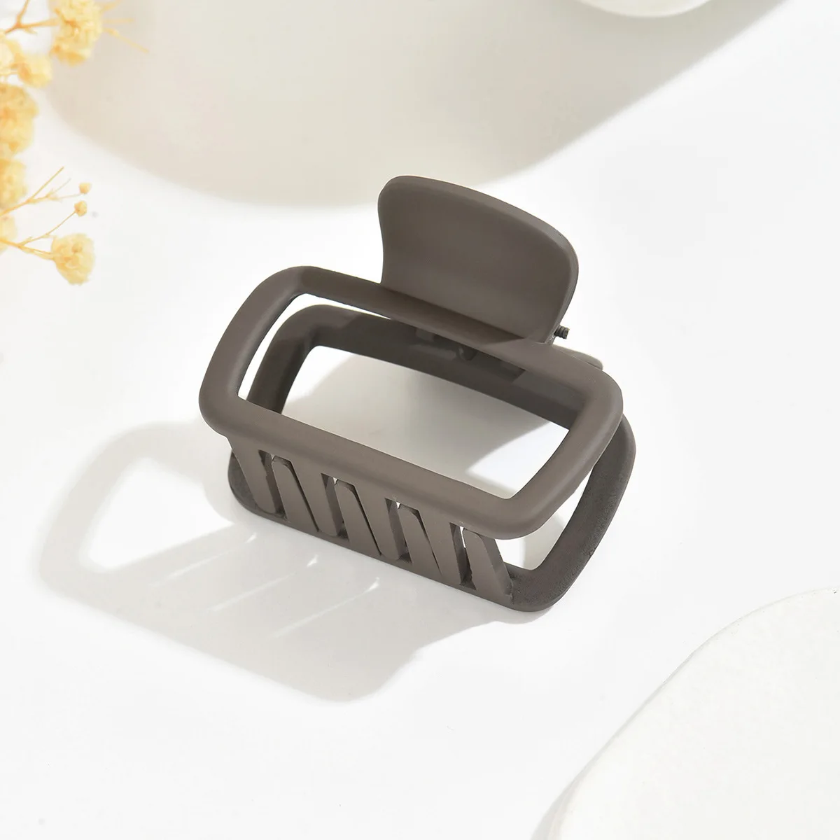 4pcs Women's Square Lightweight Hair Claw Clip Set