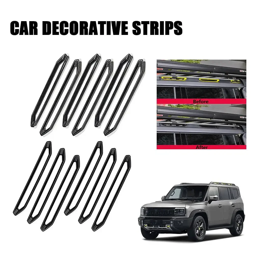 Chery Jetour T2 Car Luggage Rack Patch Charming Accessories  Automobile Decorative Stickers N0U0