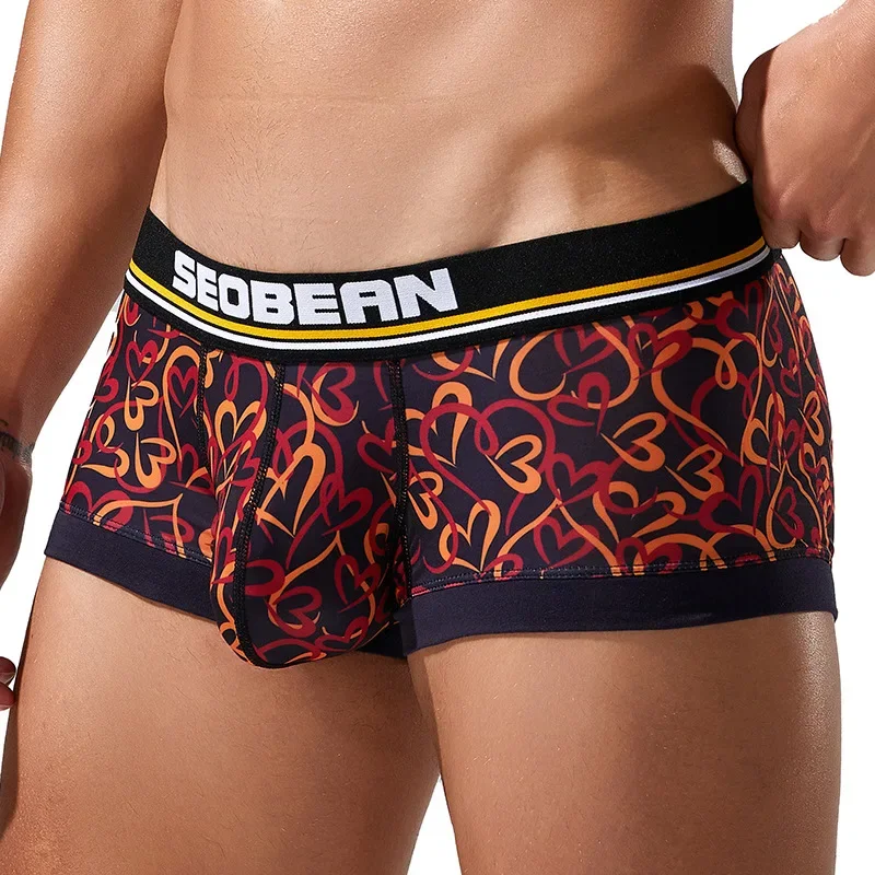 2025 ملابس داخلية جديدة للرجال نمط طبقة واحدة جيب الملاكمين البوليستر ملابس داخلية رقيقة مريحة D250210 #3