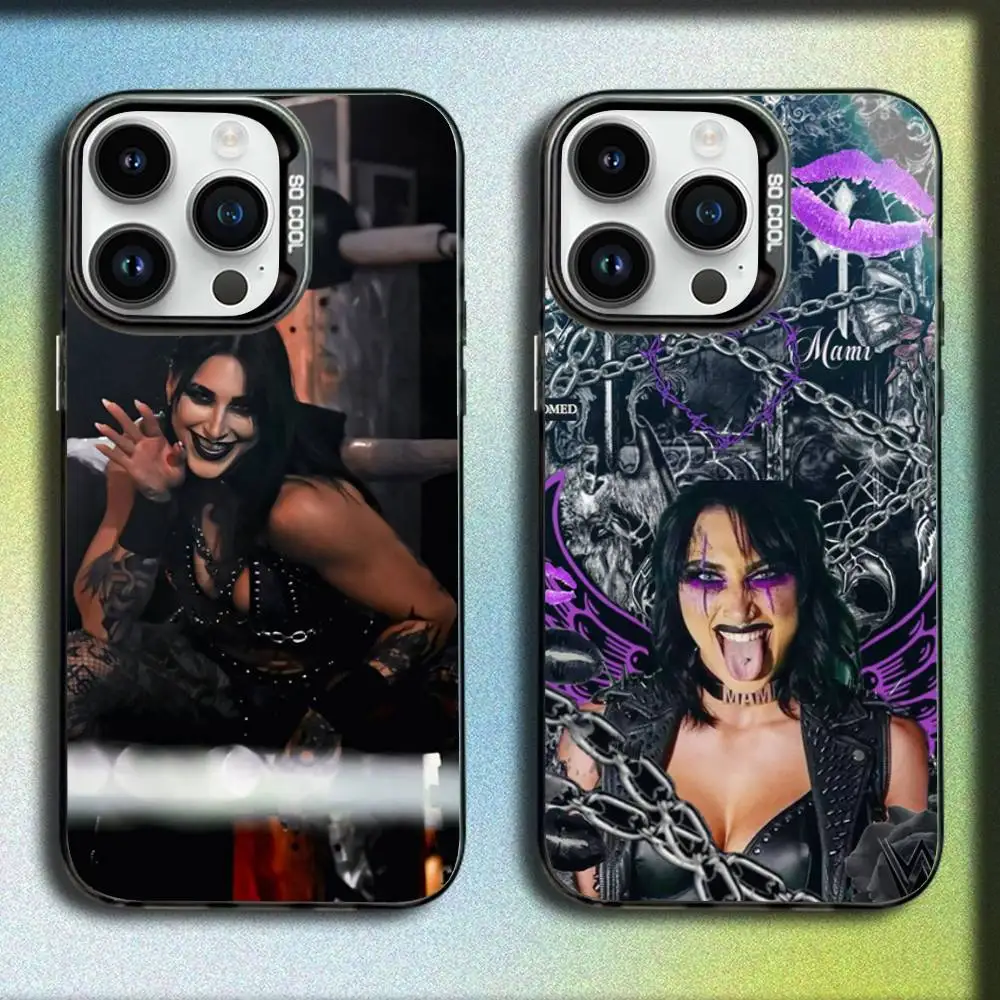 

R-Rhea R-Ripley wrestler Phone Case For iPhone 17,16,15,14,13,12,Pro,Max,Plus,E,SE4,Air,Mini Black IMD Box