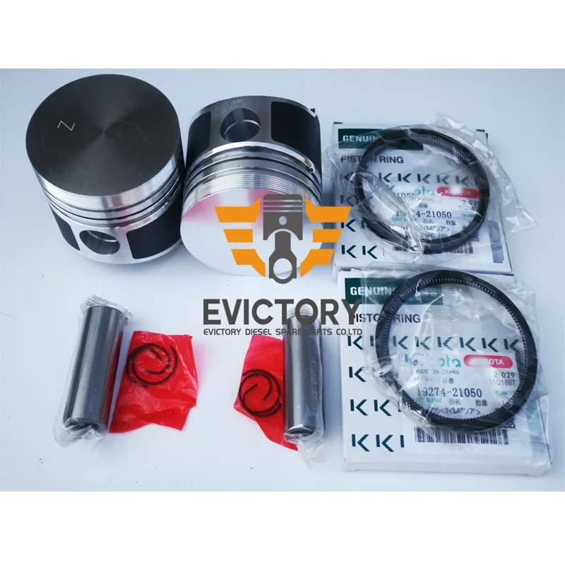 For KUBOTA parts ZB600 piston ring REBUILD KIT + WATER PUMP