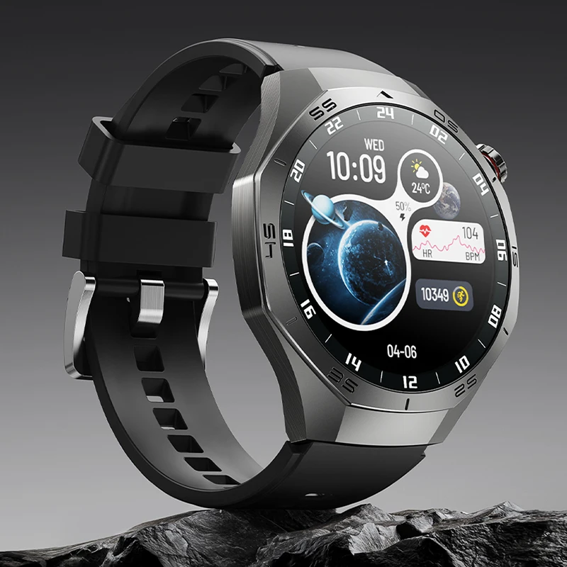 

New For Watch5 Pro Smart Watch Men AMOLED HD Screen GPS Sport Clock Call Heart rate Outdoors Fitness Waterproof Watches 2025