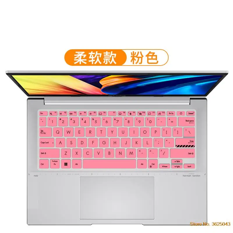 For 2022 ASUS ZENBOOK S 13 OLED UM5302TA S13 UM5302 UM5302T UM5302TA UM 5302 TA T 13.3''  Laptop  Keyboard Cover Skin Protector