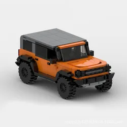 MOC Forded Bronco Speed Champions SUV Cars Techniced Building Blocks mattoni Set bambini Puzzle giocattoli regali per bambini e adulti