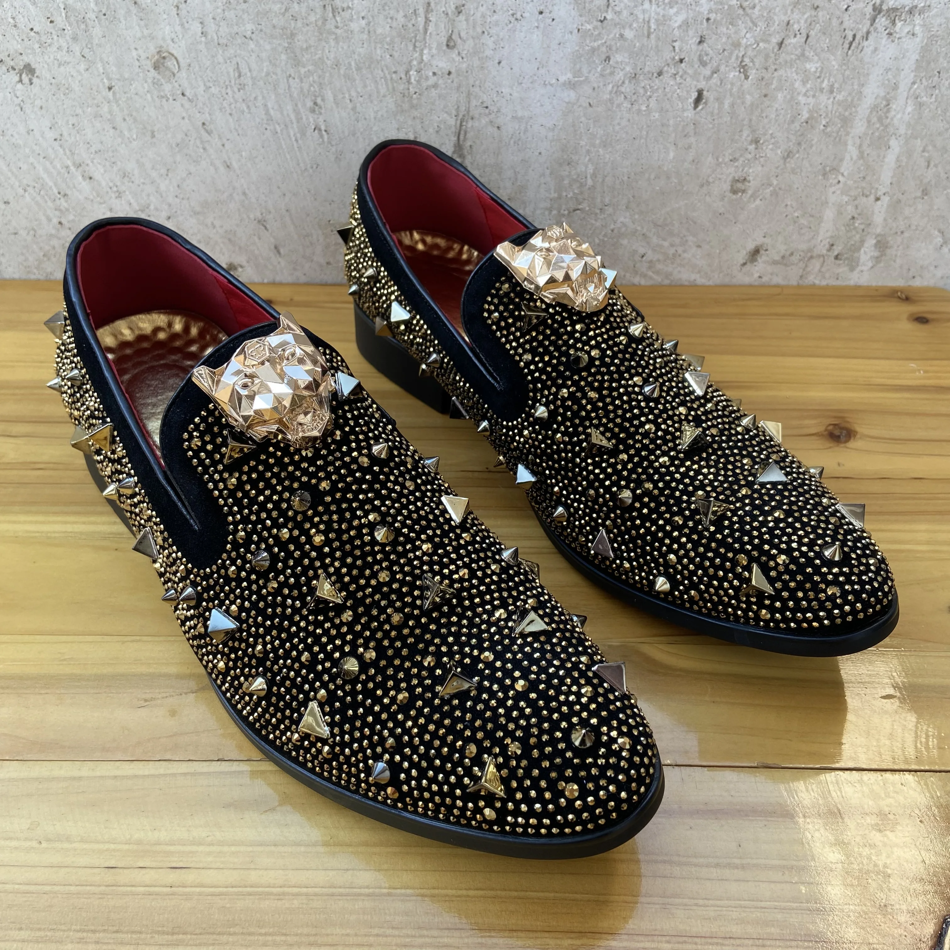 formal loafers official shoes for man italian party shoes for man dress shoes luxury brand suit suede pantofi barbati eleganti