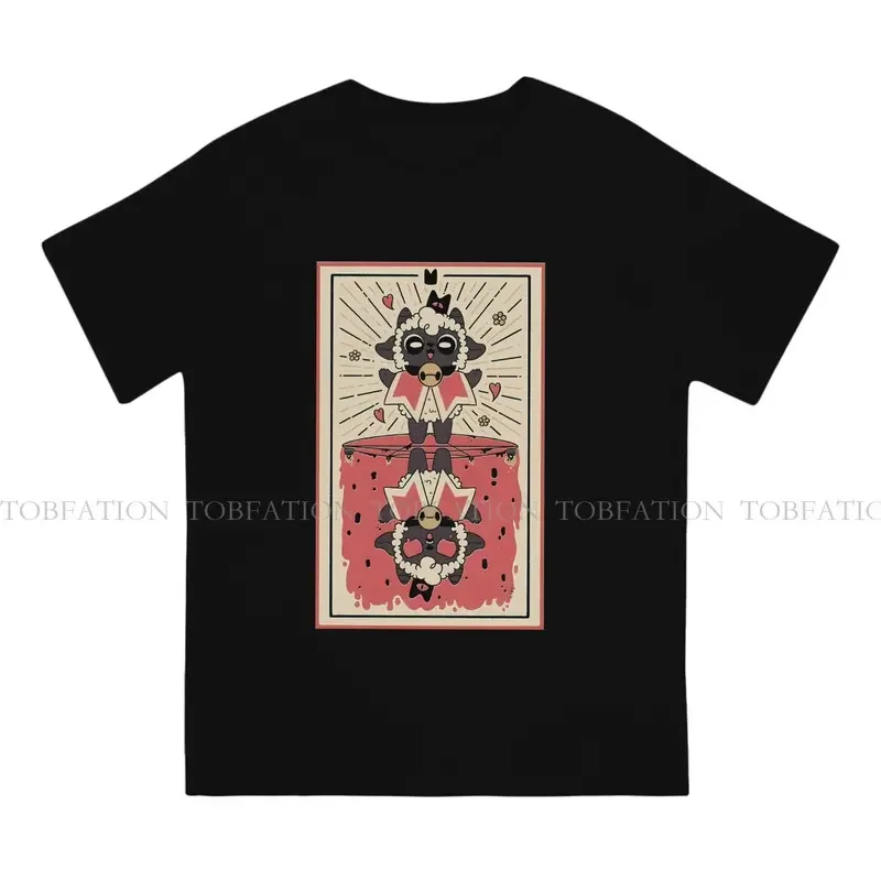 Y2K Cult Of The Lamb Goat Game TShirt For Men Card Basic Casual Tee T Shirt Novelty New Design Loose