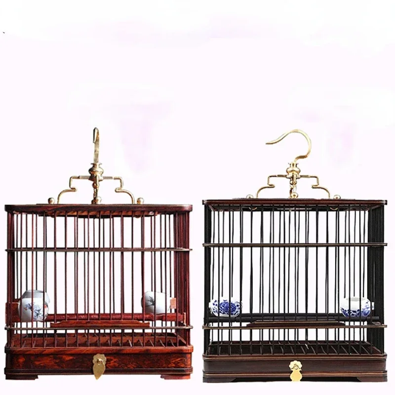 Outdoors Parrot Bird Cages Wooden Budgie Park Canary Bird Cages Luxury Villa Voladera Para Pajaros Jaulas Pet Products WZ50BC